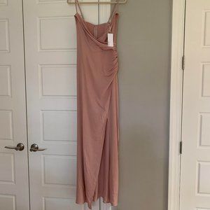 Reformation Loire Dress-Bluch
